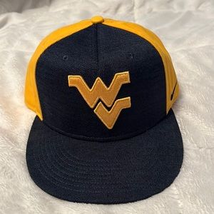 West Virginia University Snap Back Hat Nike Adjustable